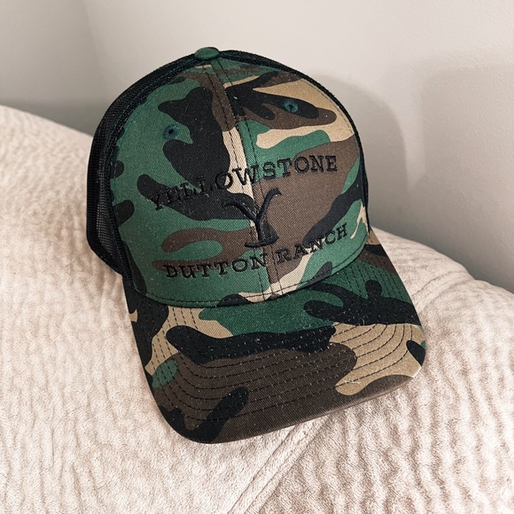 Other - Camo Yellowstone Dutton Ranch Hat